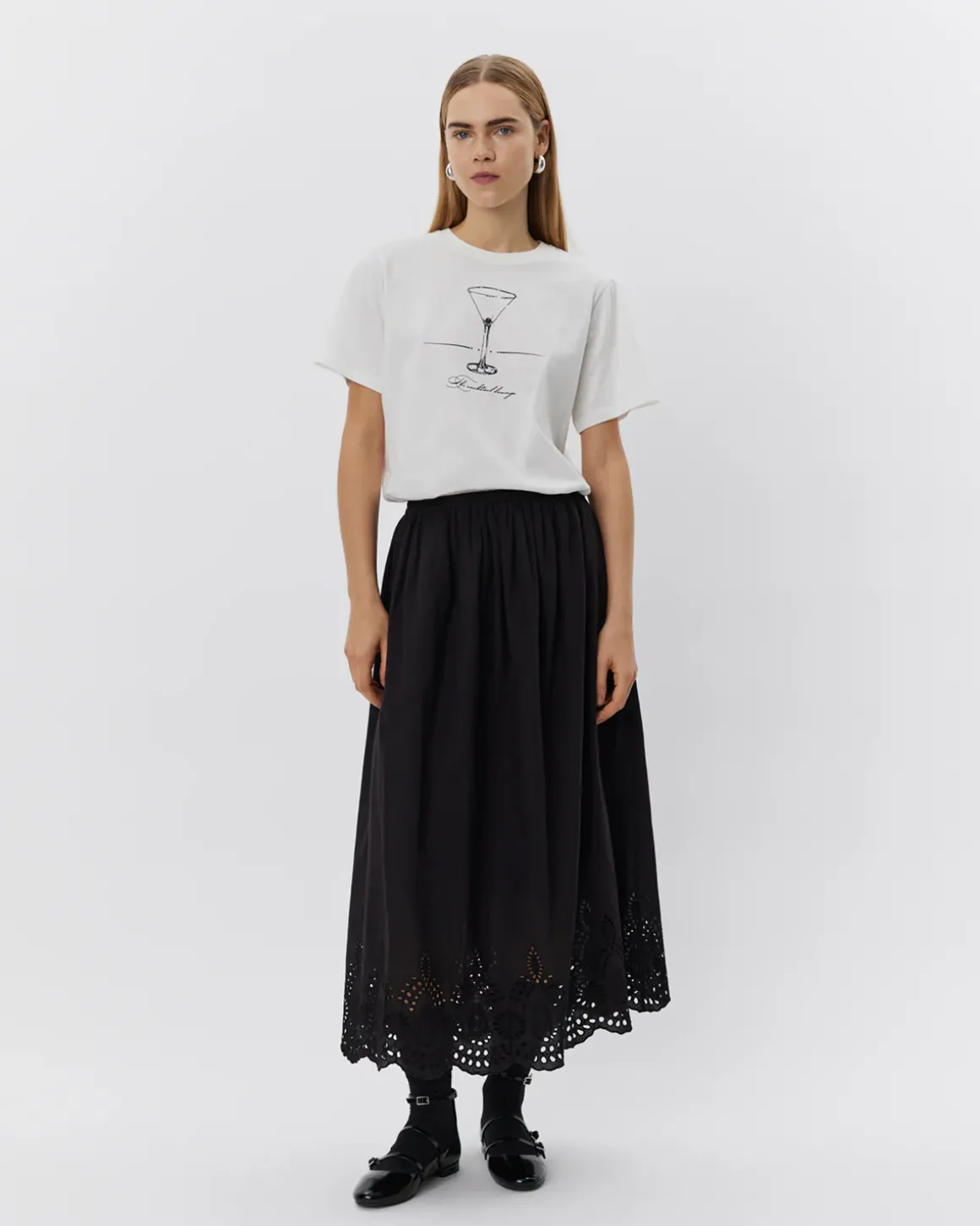 ZENASW T-SHIRT - Snow white