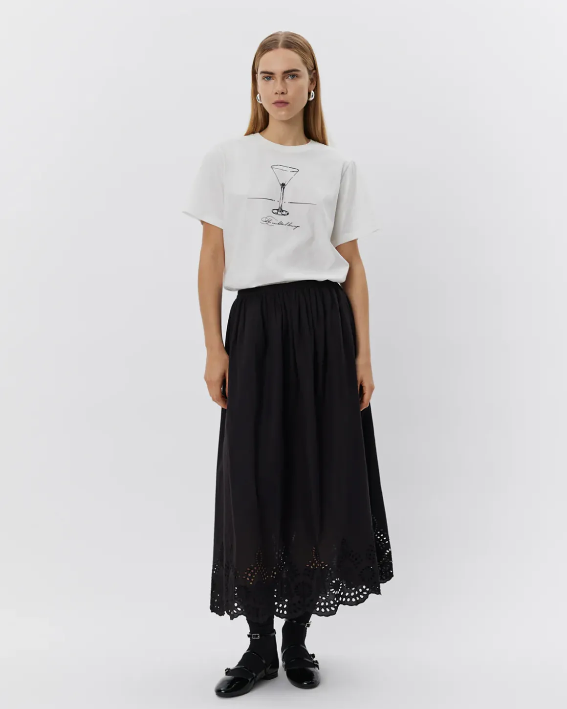 ZENASW T-SHIRT - Snow white