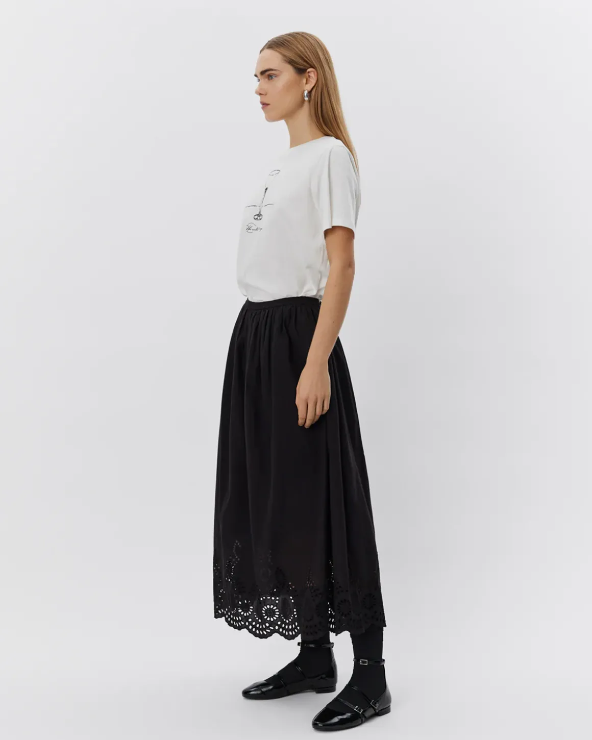 ZENASW T-SHIRT - Snow white