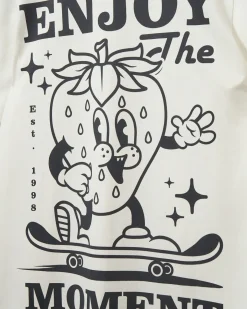 ZENASW T-SHIRT - Snow White Ebony