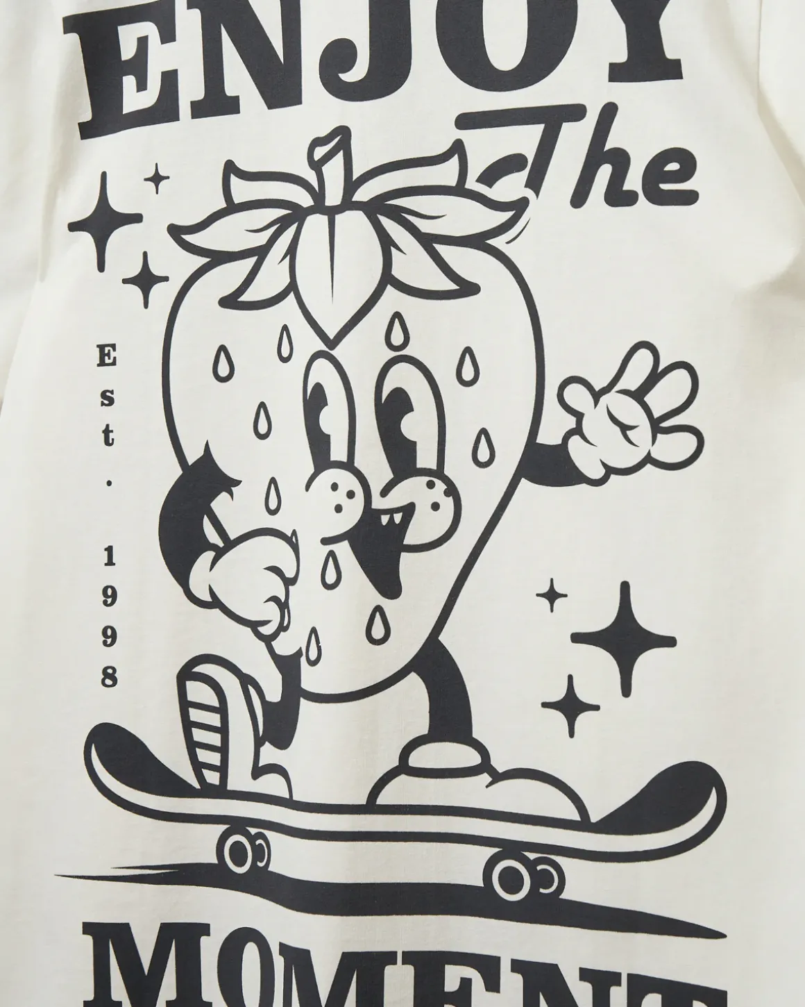 ZENASW T-SHIRT - Snow White Ebony