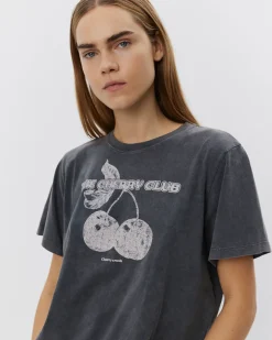 ZENASW T-SHIRT - Washed black