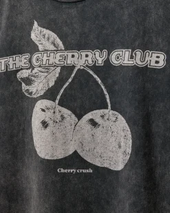 ZENASW T-SHIRT - Washed black