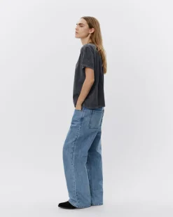 ZENASW T-SHIRT - Washed black