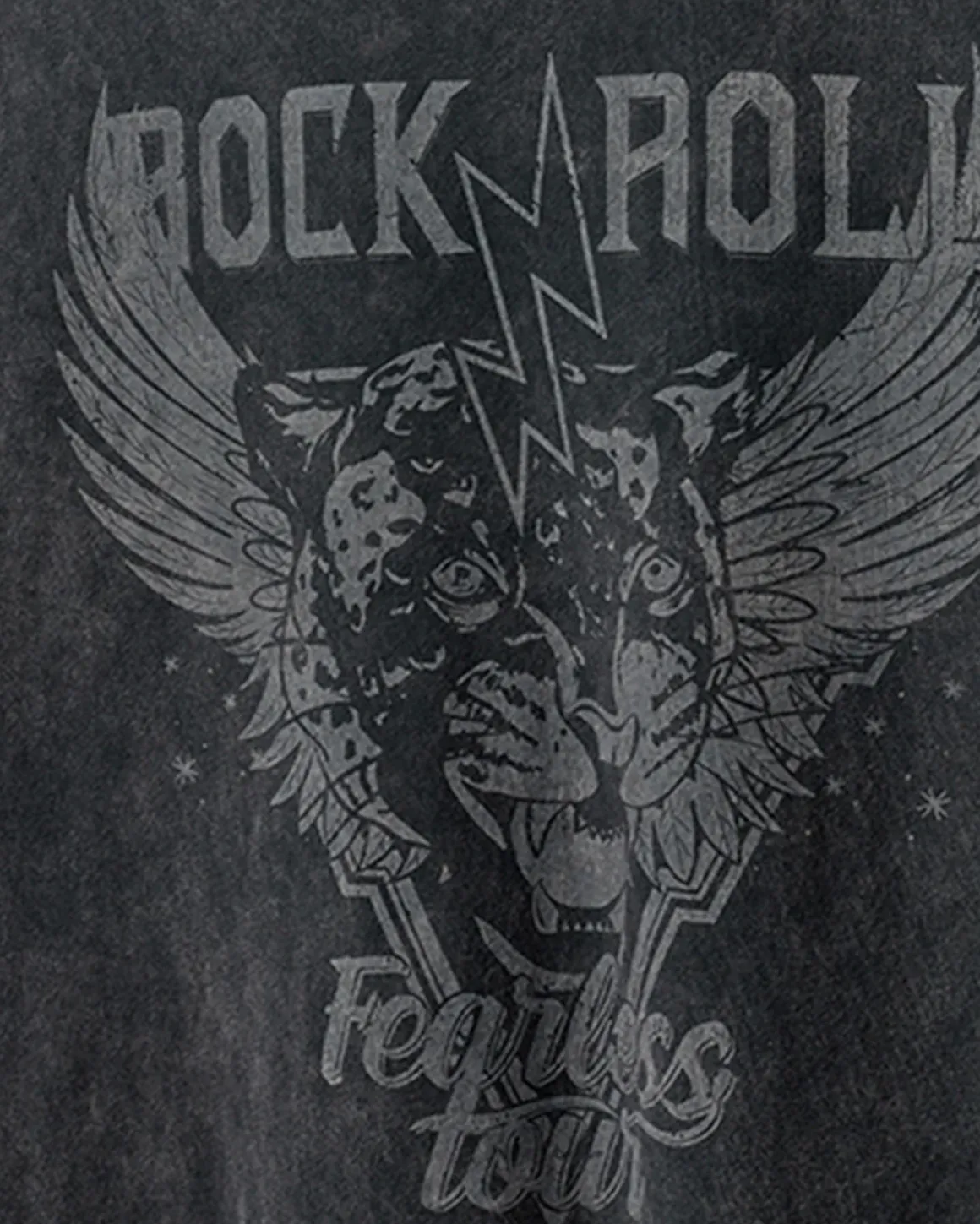 ZENASW T-SHIRT - Washed black