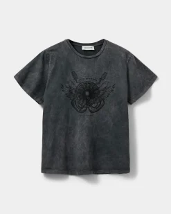 ZENASW T-SHIRT - Washed black