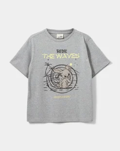 ZENASY T-SHIRT - Grey melange