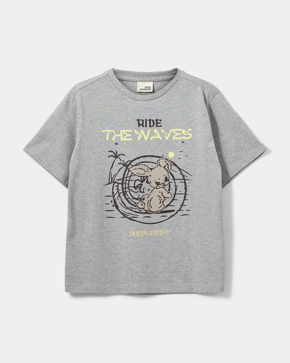 ZENASY T-SHIRT - Grey melange