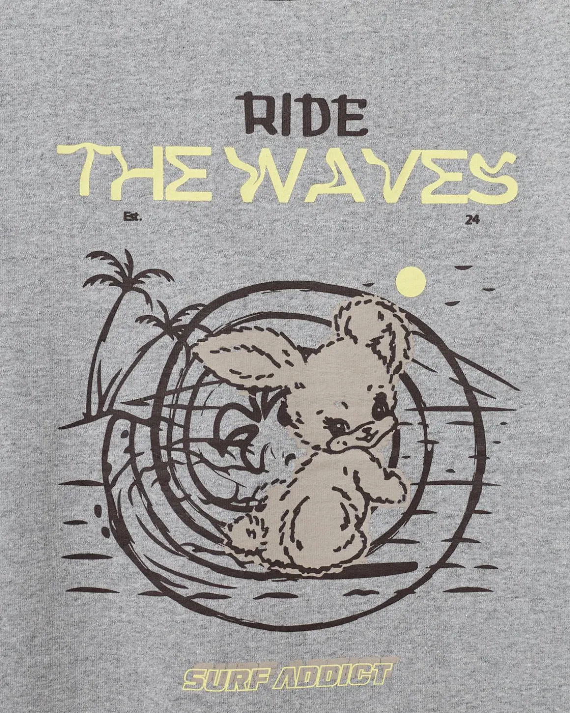 ZENASY T-SHIRT - Grey melange