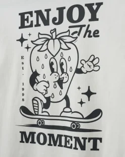 ZENASY T-SHIRT - Snow White Ebony