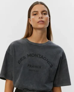 ZITASW T-SHIRT - Washed black