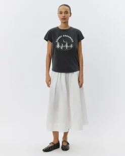 ZOEYSW T-SHIRT - Washed black